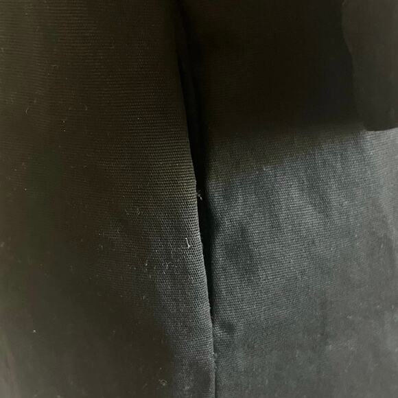 Tsumori Chisato Embroidered Black Trench Coat Jacket Size S - Picture 6 of 14